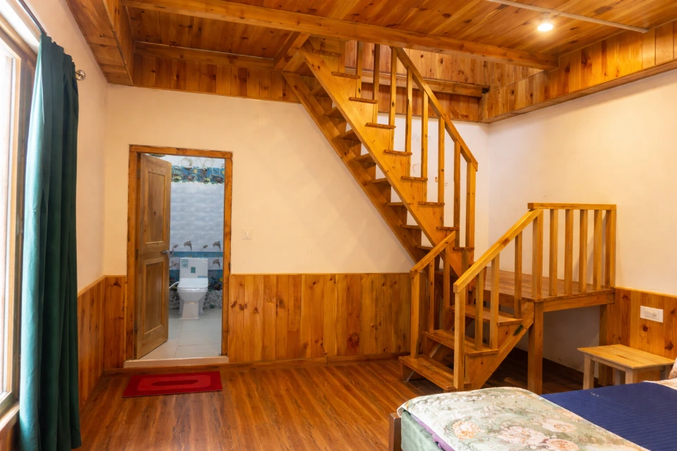 The River Haven Homestay riverside stay in Tirthan Valley