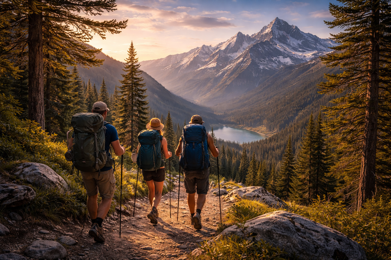 Scenic mountain and river view in Tirthan Valley near homestay